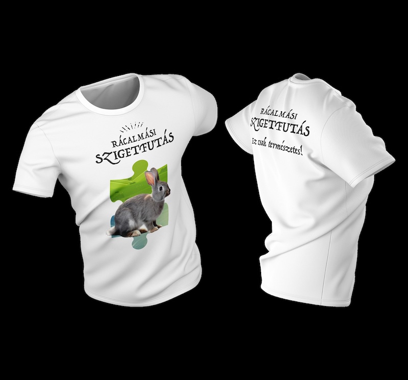 Rácalmás Szigetfutás éremtartó