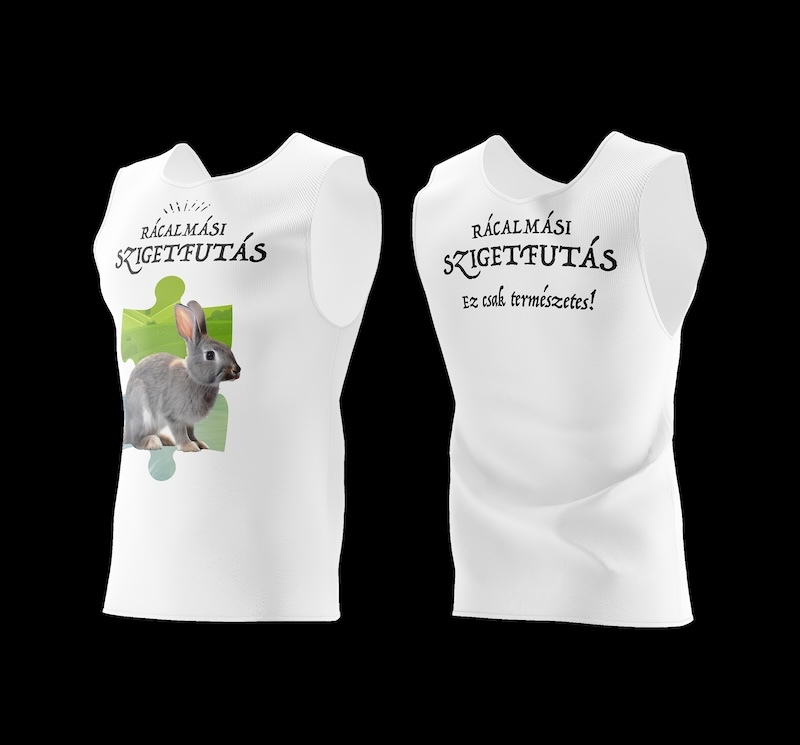 Rácalmás Szigetfutás éremtartó